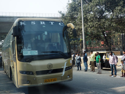 Public bus operated by Karnataka State Road Transportation Corporation