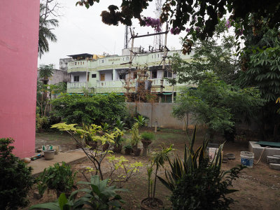 View to the side of our house in Chennai