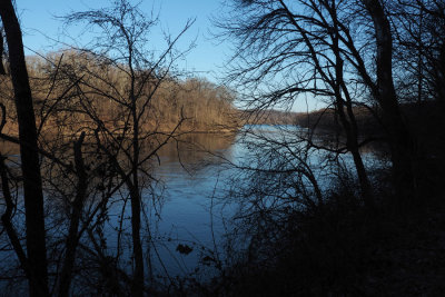 Blue waters of the Potomac