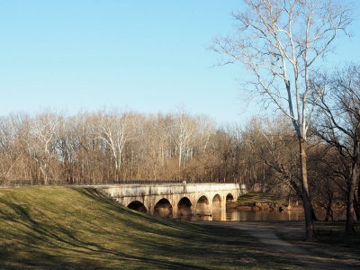 March 23rd - Early morning at the Monocacy Aqueduct