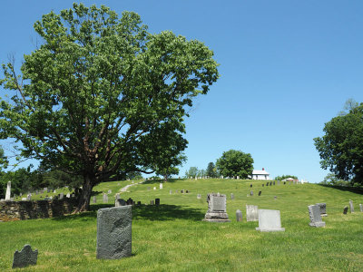 The cemetery on the hill at Harpers Ferry