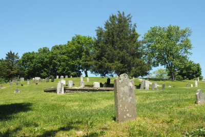 The cemetery on the hill at Harpers Ferry