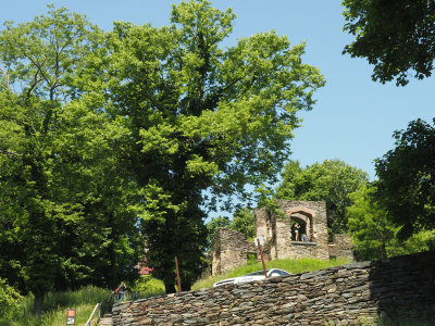 Ruins of St. Johns Episcopal church in Harpers Ferry