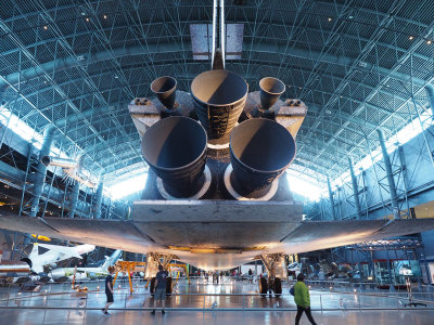 Engines of Space Shuttle Discovery, Udvar Hazy Museum