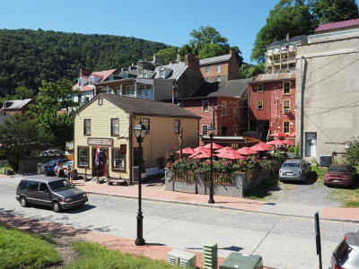 The lunch spot in Harpers Ferry