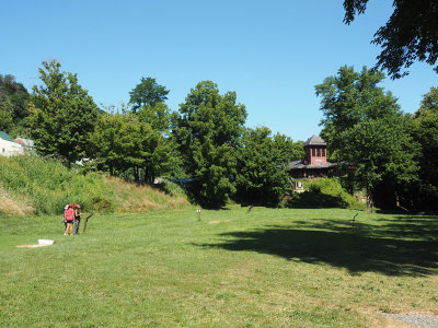 The former armory site at Harpers Ferry
