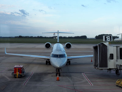 Early morning - parked at Huntsville, AL, airport