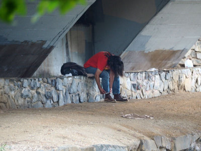 Under the bridge