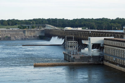 The Wilson Dam on the Tennessee River