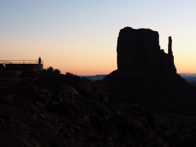 Sunrise at Monument Valley