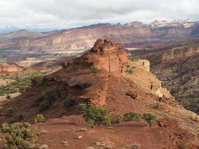 A view from Sunset Point trail, Capitol Reef National Park