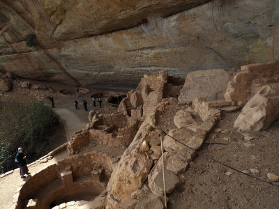 Inside Step House Cliff Dwelling - Mesa Verde NP