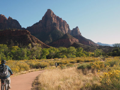 Zion NP - On the Pa'rus trail