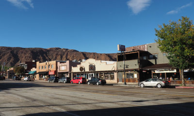 Street front in Moab, UT
