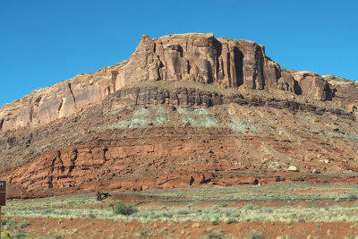 On the way to Canyonlands from Moab