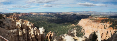 Panorama (Best viewed in ORIGINAL size) - Bryce Canyon NP - At Rainbow viewpoint