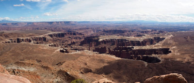 Panorama (Best viewed in ORIGINAL size) - Island In Tthe Sky district, Canyonlands NP