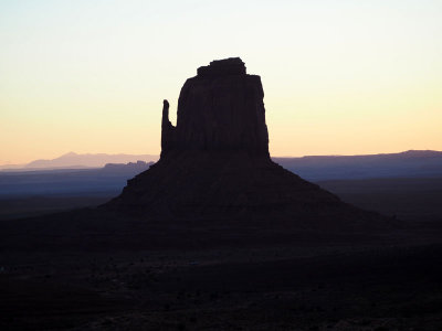 Sunrise at Monument Valley