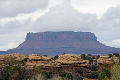 Needles District, Canyonlands NP - The clouds lift