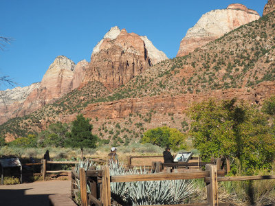 Zion NP - Outside the museum