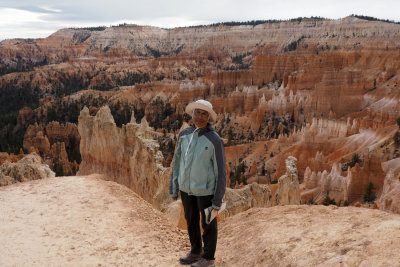 Bryce Canyon NP - A touch of pink in the color of the rocks