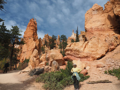 At the bottom of Bryce Canyon