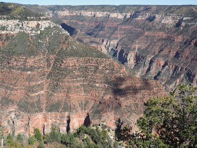 From Bright Angel Point, North Rim, Grand Canyon