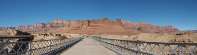 Panorama (Best viewed in ORIGINAL size) - On the old Navajo Bridge