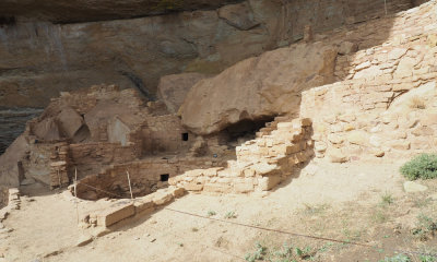 Ruins within Step House cliff dwelling, Mesa Verde NP