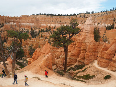 On the Queen's Garden Trail into Bryce Canyon