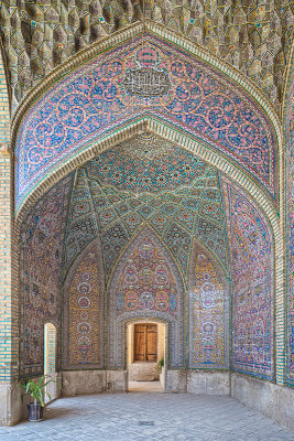 Nasir ol Molk Mosque doorway - Shiraz