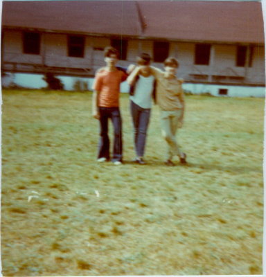 Dee, Johnny MacDonald - Speedy and Donny Chmura - camp 1970.jpg