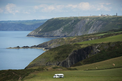 From Mwnt to Aberporth MOD (Ministry of Defence) site