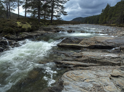River Dee at the Linn of Dee
