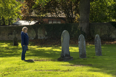 Reading the gravestones