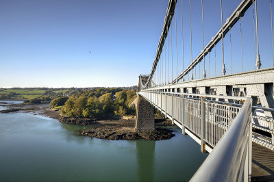 Looking across to Anglesey