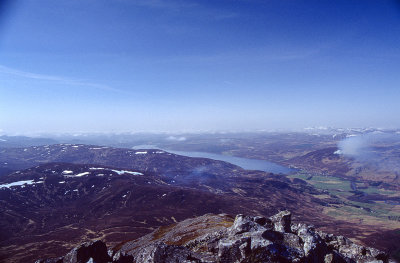 Loch Rannoch from Schiehallion summit