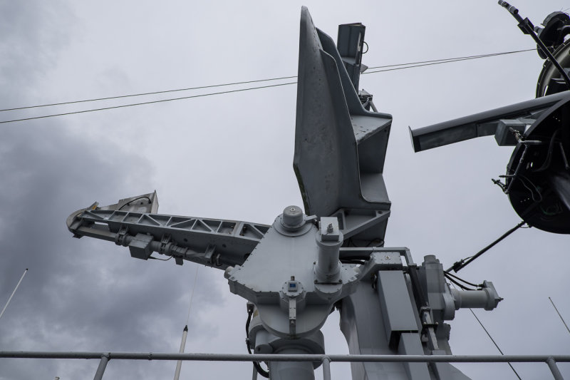 Radarantenne, detalj