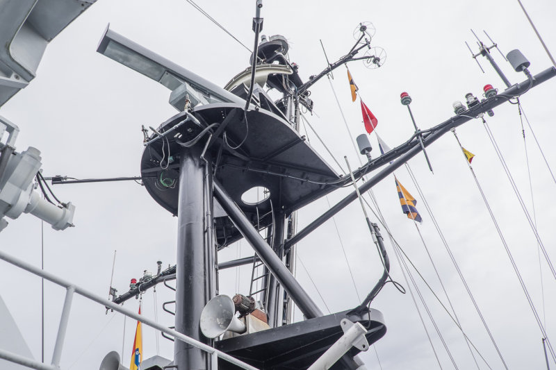 Mast, detalj