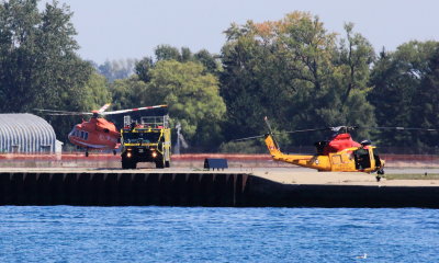 firetruck & choppers