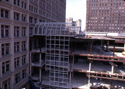 Construction of the St. Louis Centre (1984)