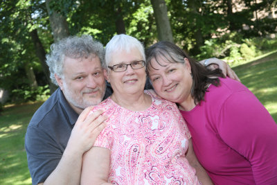 Mom, Christine and Dave