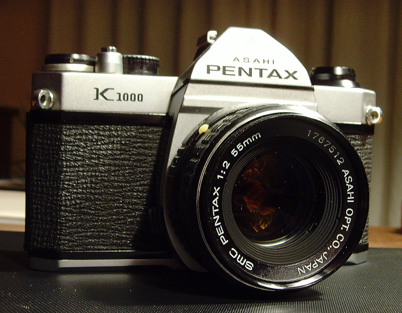 Pentax K-1000 1975.