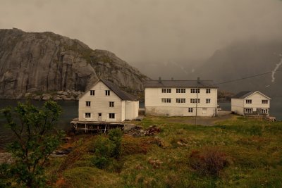 White buildings