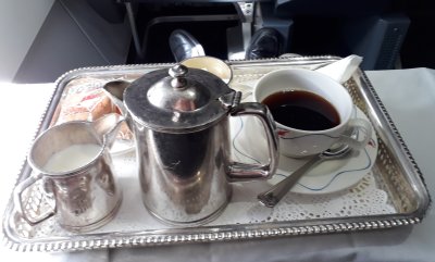 Coffe in A320 from Sri Lankan.