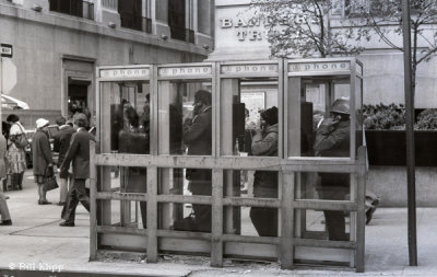 NYC Phone Booths -- circa early 1980s