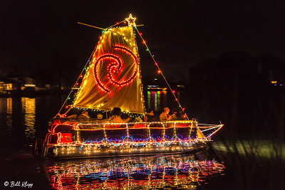 Willow Lake Boat Parade  42  --  2019 Town of Discovery Bay Calendar Winner