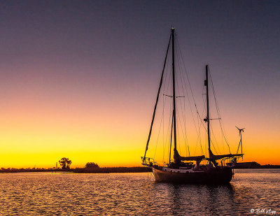 Sunset Sailboat  4 