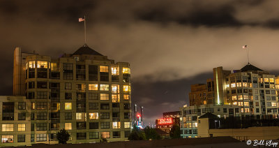 San Francisco ATT Park Night Scene