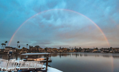 Rainbow Over Beaver Bay  2